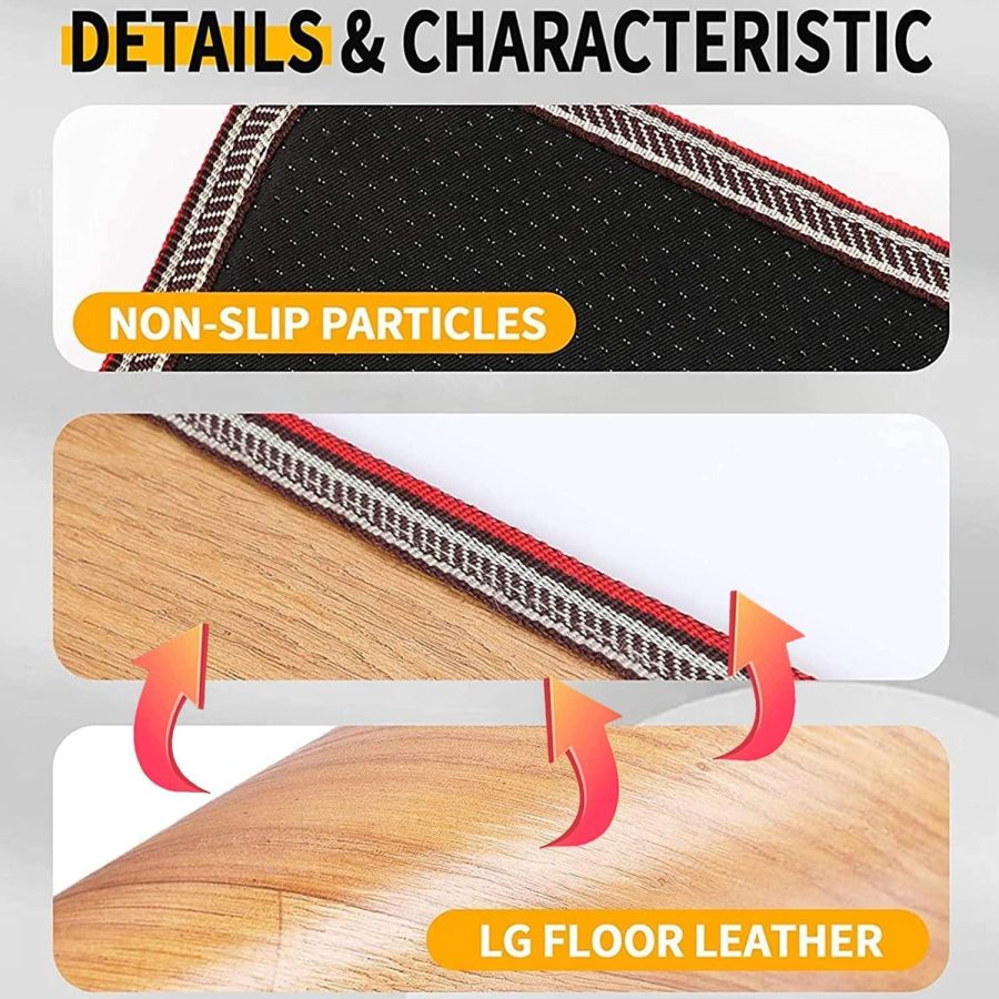 Household Graphene Electric Heating Floor Mat, Electric Heating Pad for Feet, Electric Blankets with Temperature Adjustment, Overheating Protection,100 * 100cm - Image 4