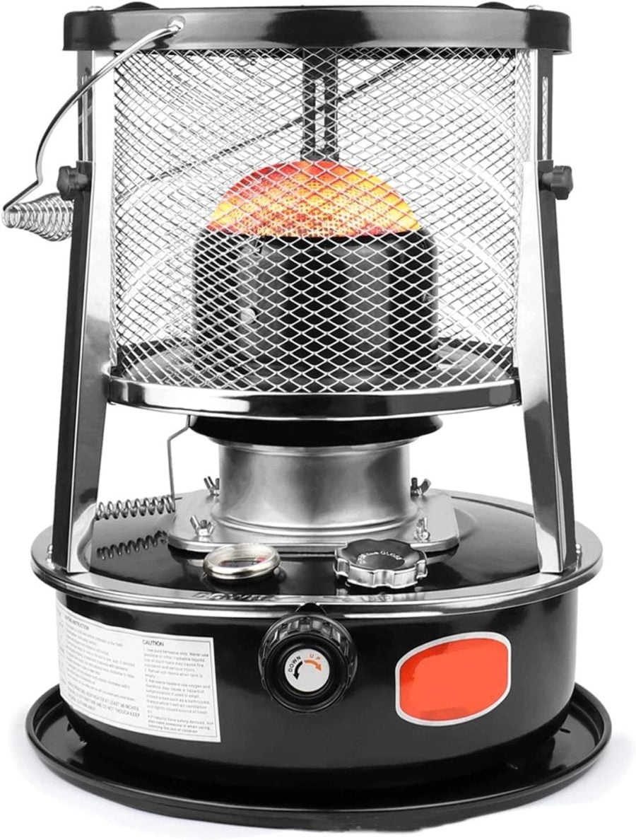 TXNNYLF Outdoor Kerosene Space Heaters Stove, 4.5L Kerosene Heaters for Indoor Use, Non Electric Heaters with Storage Bag for Indoor Camping to Boil Water for Cooking and Heating