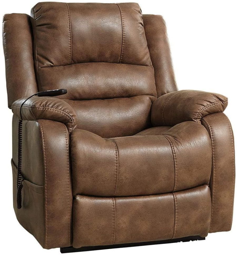 Brown Power Lift Recliner for Elderly