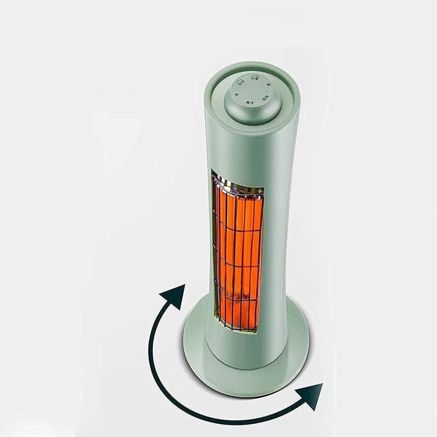 Fan Heater Thermostat 800W Electric Heater 2-Speed Thermostat Flip and Overheat Protection for Living Room Bedroom Office Bathroom - Image 5