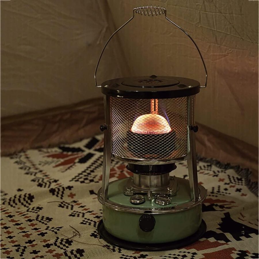 Petroleum Heater Indoor, Portable Efficient Kerosene Heater Mobile Heating Without Electricity Indoors, Kerosene Heater Camping Stove Kerosene Heater Camping Tent Heater Patio Heater - Image 2