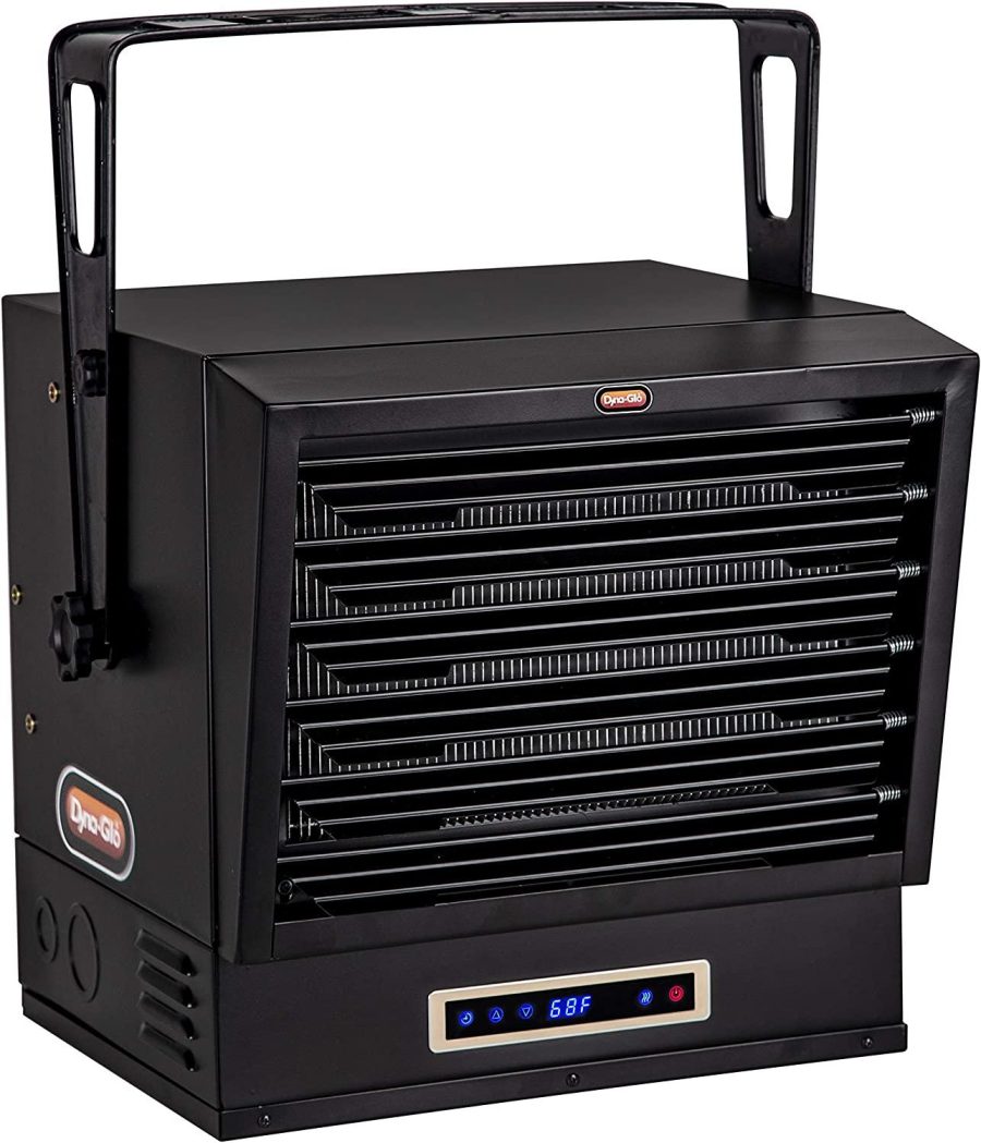 Dyna-Glo EG10000DH Dual Heat 10,000W Electric Garage Heater, Black - Image 2