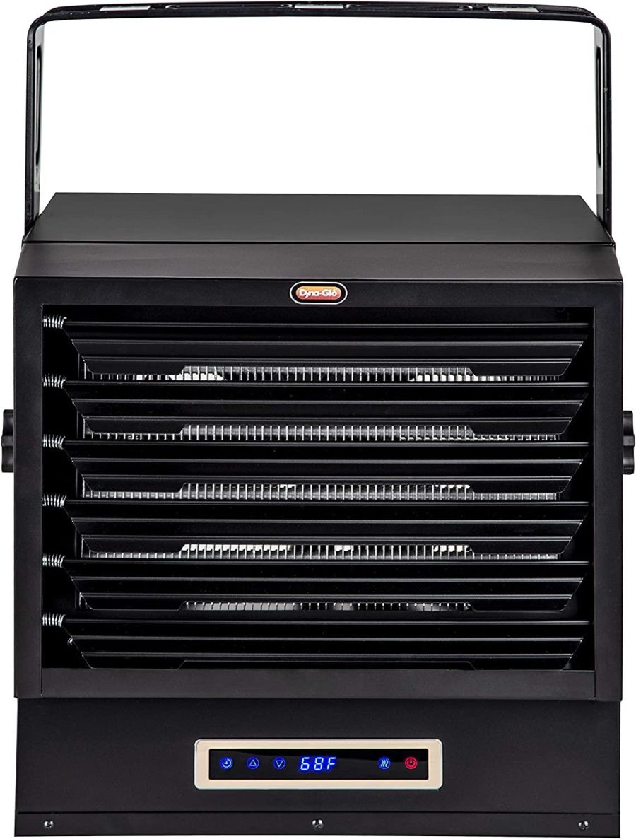 Dyna-Glo EG10000DH Dual Heat 10,000W Electric Garage Heater, Black - Image 3