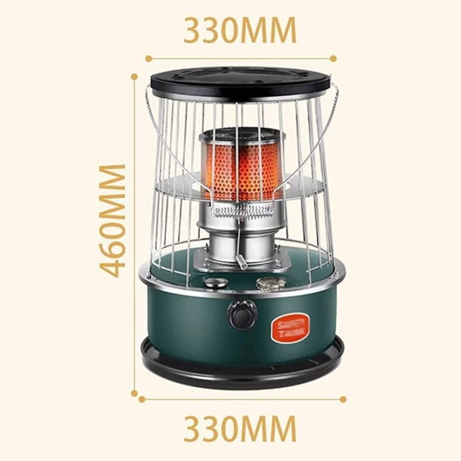 Flxsxq Kerosene Stove Heater,Emergency Non Electric Heaters,Camping Oil Heaters,Kerosene Stove Burner,for Indoor Outdoor Patio Deck Home,6L - Image 3