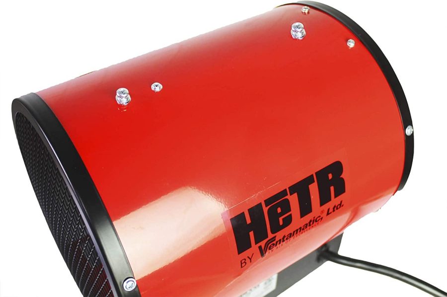 HeTR 240V / 16,300+ BTU Industrial Strength Forced Air Heater with Stainless Steel Heater Element, Optional Mounting Bracket, and Overheat Protection - Image 2