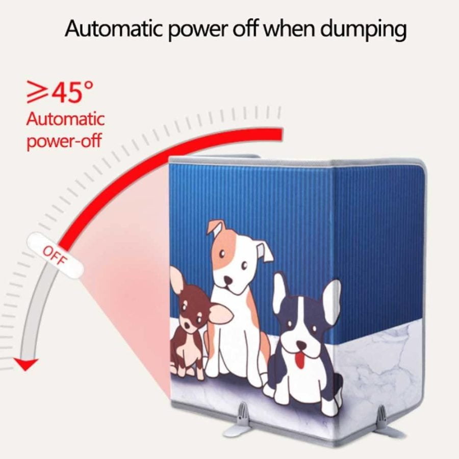 CJGKDJS Foldable Panel Heater,Electric Foot Space Heater,Under The Desk Warmer,Multiple Security Protection,for Home,Office,Living Room. (D) - Image 2