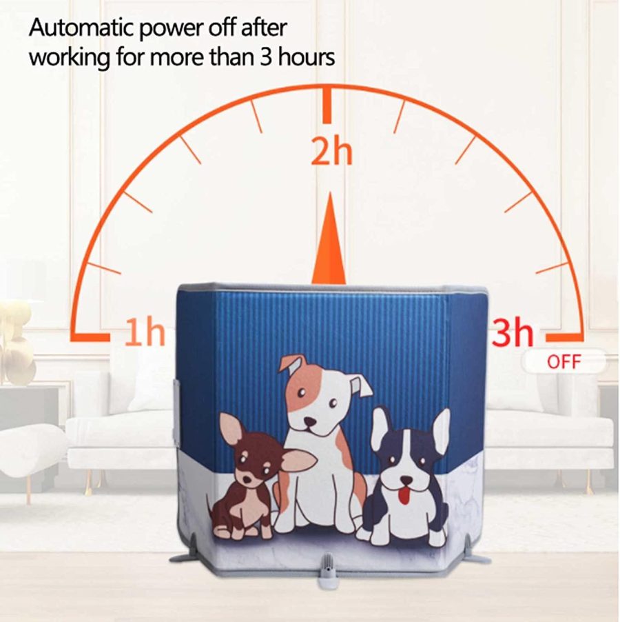 CJGKDJS Foldable Panel Heater,Electric Foot Space Heater,Under The Desk Warmer,Multiple Security Protection,for Home,Office,Living Room. (D) - Image 3