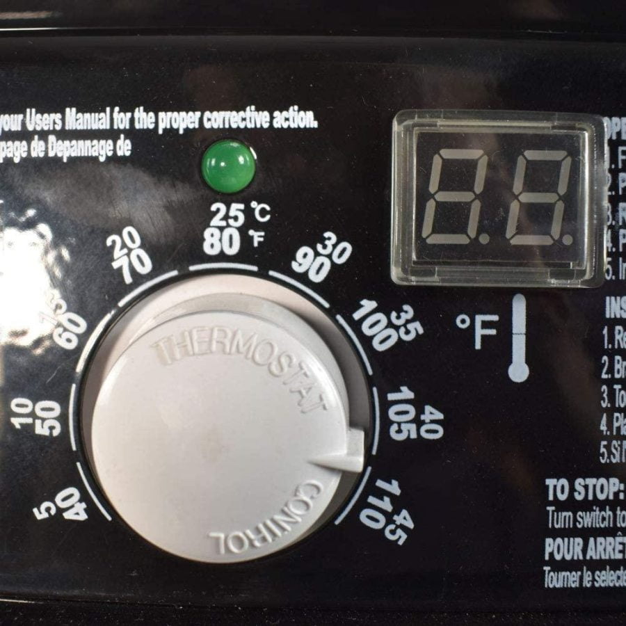 Master MH-140T-KFA 140000 BTU Kerosene Forced Air Heater with Thermostat - Image 4