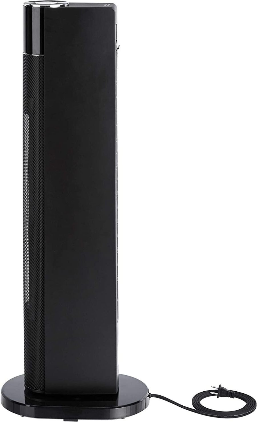 Basics 34" 1500W Premium Portable Oscillating Ceramic Tower Space Heater with Remote, 3 Heat Settings - Image 3