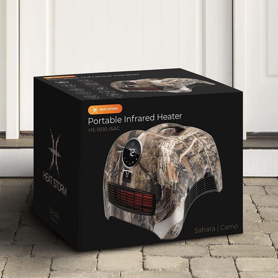 Heat Storm HS-1500-ISAC Portable Heater, Sahara Camo - Image 5