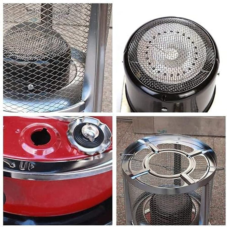 jucyuanhang Kerosene Heater, Portable High-Efficiency Camping Stove, Smokeless, Explosion-Proof, High-Temperature and Low-Temperature Resistant, Anti-Drop, Suitable for Indoor Hiking, Fishing - Image 4