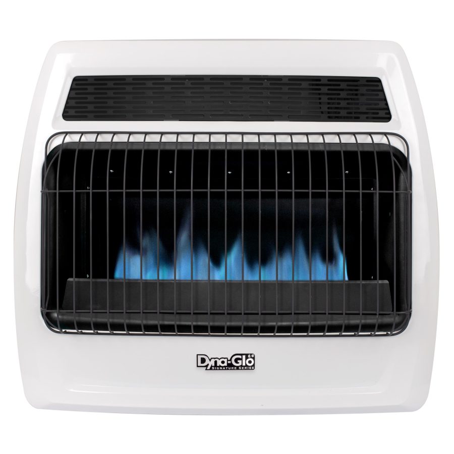 Dyna-Glo 30,000 BTU Liquid Propane Blue Flame Vent Free Thermostatic Wall Heater - Image 3