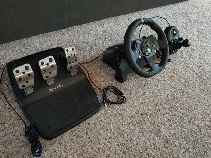 logitech g920 racing wheel and shifter For Xbox And PC.   Steering Wheel +… - Image 7