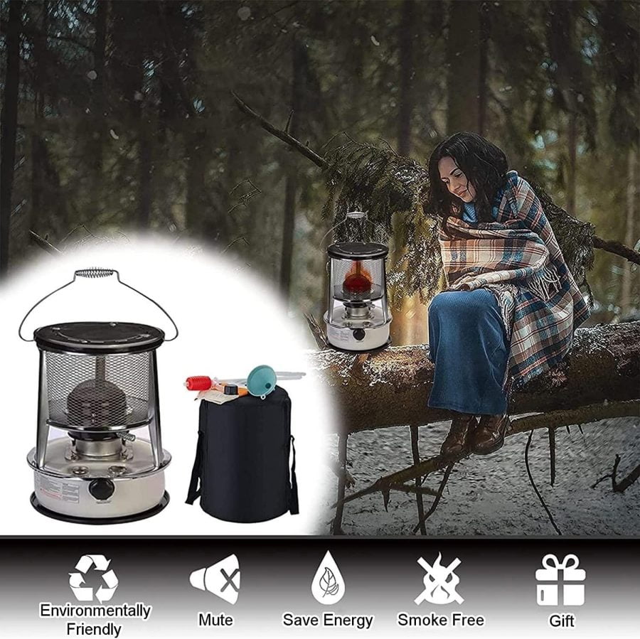 GBEN Kerosene Heaters Kerosene Stove Portable Heaters for Indoor Use for Ice Fishing Hiking Hunting Emergency 4.6L / 6L 22.9.22 (Color : 6l) - Image 4