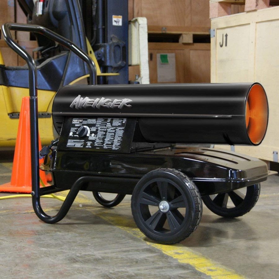 Avenger Portable Kerosene Multi-Fuel Heater - 125,000 BTU, Model# FBD125T - Image 6