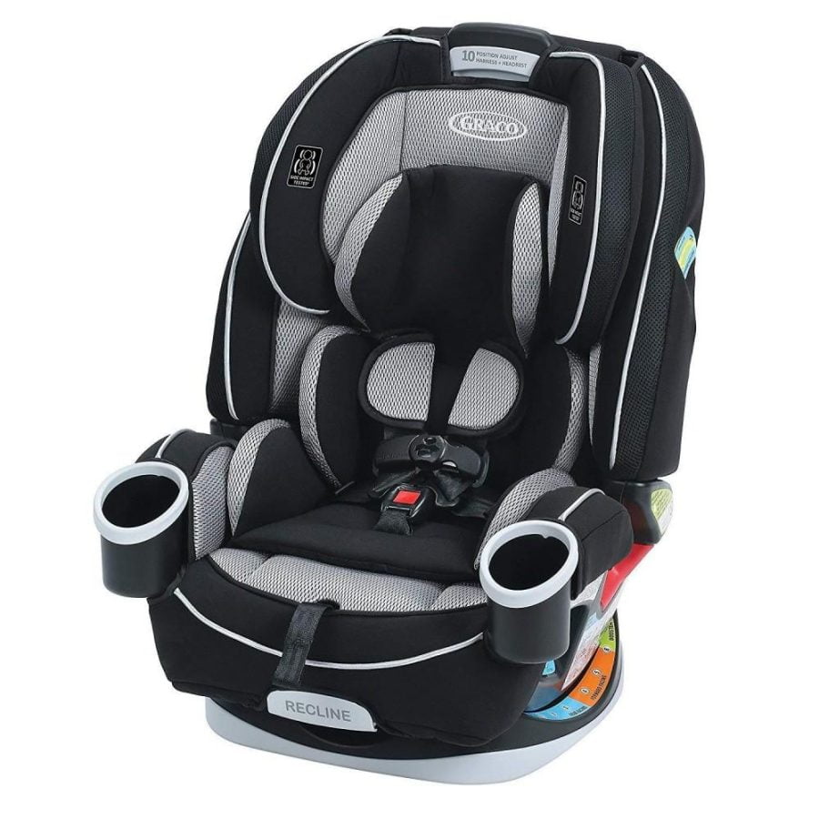 Graco 4Ever 4 in 1 Convertible Car Seat | Infant to Toddler Car Seat, with 10 Years of Use, Matrix