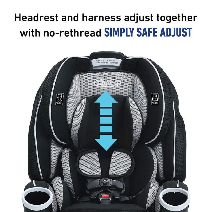 Graco 4Ever 4 in 1 Convertible Car Seat | Infant to Toddler Car Seat, with 10 Years of Use, Matrix - Image 5