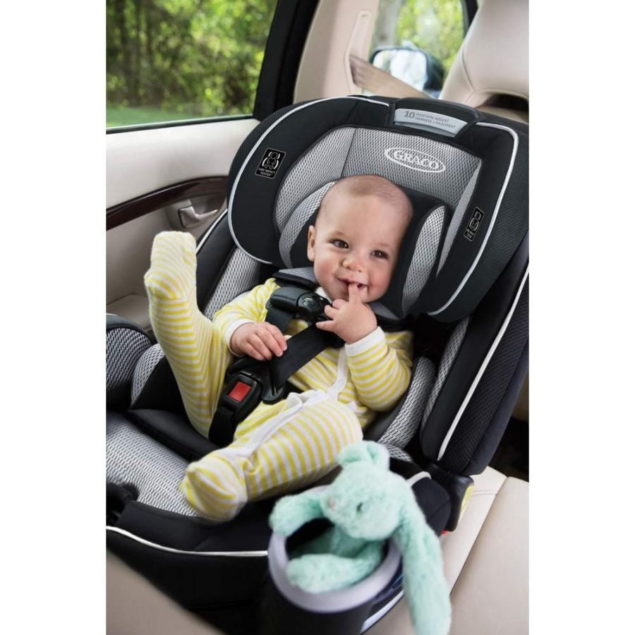 Graco 4Ever 4 in 1 Convertible Car Seat | Infant to Toddler Car Seat, with 10 Years of Use, Matrix - Image 9