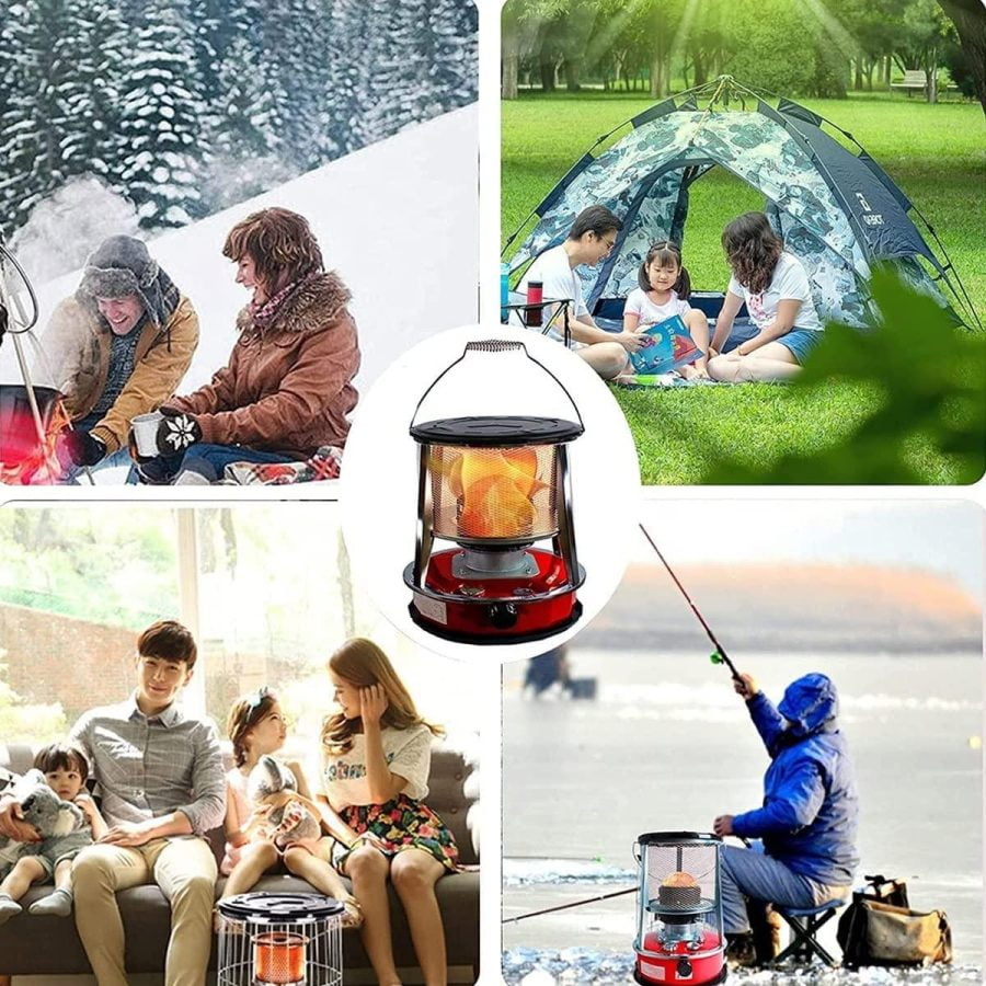 Outdoor Portable Kerosene Stove,Handy Portable Outdoor Kerosene Stove, Camping Burner Furnace,Compact Camp Stove，for Indoor Outdoor Patio Camping Ice Fishing Survival Emergency - Image 7