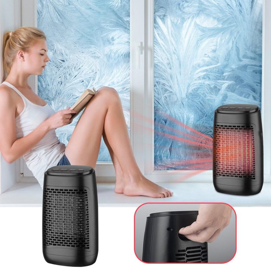 Viafly Portable Mini Electric Heaters Space Air Warmer Fan Blower Radiator Heating For Winter WQRESD8930