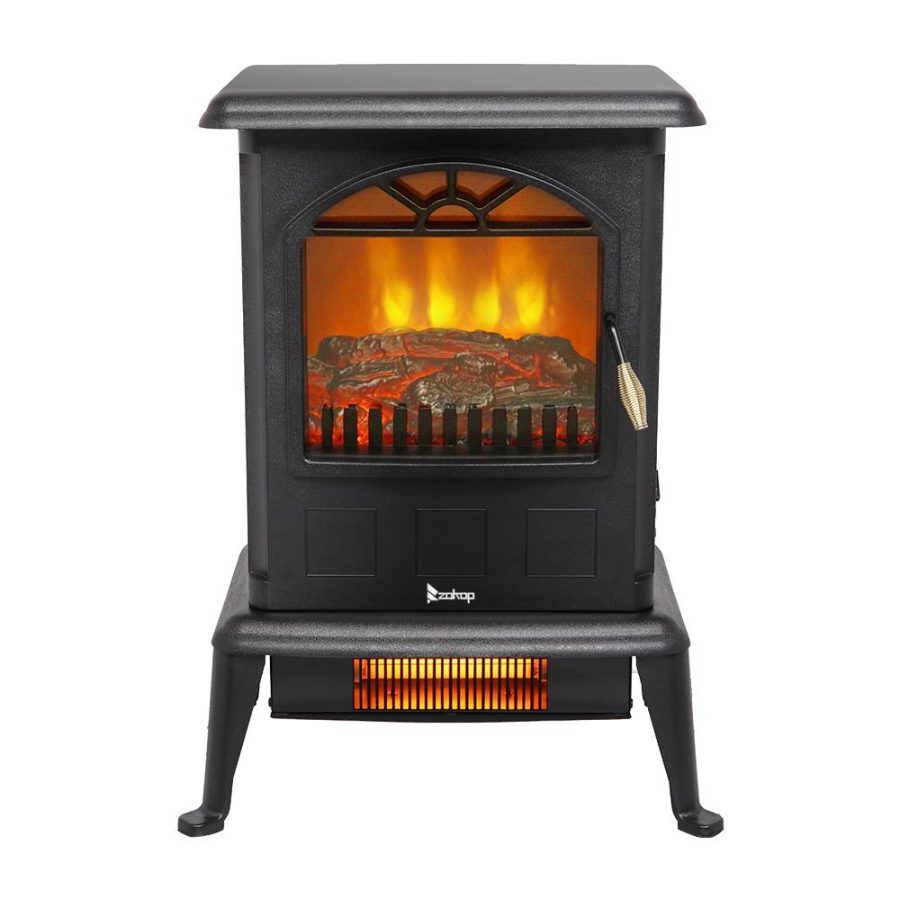 Electric Fireplace Heater,Infrared Space Heater 1500W Ultra Strong Power - Image 3